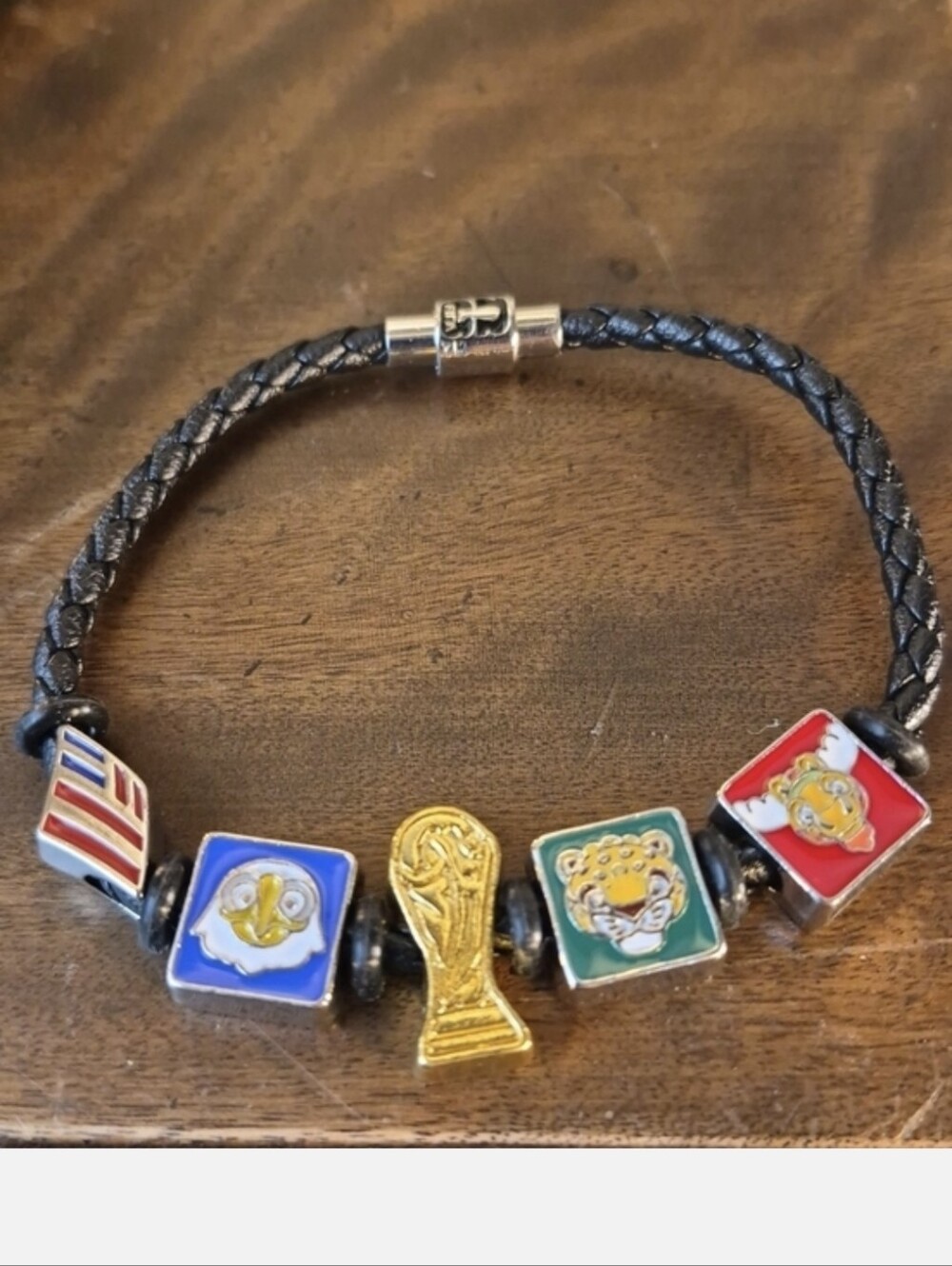 FIFA 2026 World Cup North Americas Charm Bracelet - Multicolor.